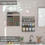 6-Tier Wall-Mounted Spice Rack Organizer
