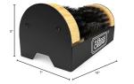 Sturdy Wooden Boot Scraper and Shoe Brush