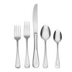 Oneida Satin Sand Dune 45-Piece Flatware Set