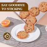 AOTASO 8-Piece Nonstick Silicone Baking Pans Set