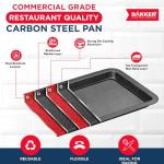 Bakken Nonstick 3-Piece Cookie Baking Pans Set