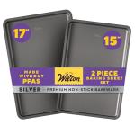 Wilton Non-Stick Stainless Steel Baking Sheet Set