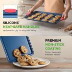 NutriChef 3-Piece Nonstick Baking Pans Set