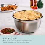 Stainless Steel Nesting Mixing Bowls - Set of 3