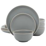 Gibson Home Rockaway 12-Piece Dinnerware Set