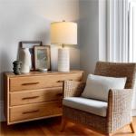 Modern Ceramic Table Lamps Set of 2 - White