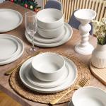 HaWare 12-Piece Stoneware Dinnerware Set for 4