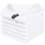 Ultra Soft Cotton Waffle Dish Cloths, 6-Pack