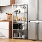 5-Tier Metal Shelving Unit for Home Storage