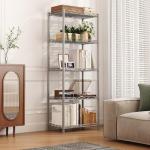5-Tier Metal Shelving Unit for Home Storage