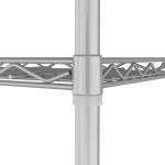 5-Tier Metal Shelving Unit for Home Storage