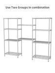 SINGAYE Heavy Duty 5-Tier Metal Storage Shelves