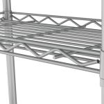 5-Tier Metal Shelving Unit for Home Storage