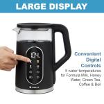 Fast Boiling Electric Glass Kettle with Temperature Control