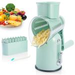 Energevity Manual Cheese Grater with 5 Blades