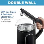 Fast Boiling Electric Glass Kettle with Temperature Control
