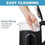 Fast Boiling Electric Glass Kettle with Temperature Control