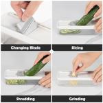 Badelite Mini Garlic and Veggie Slicer Tool