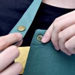 MORNITE Waterproof Cotton Art Apron - Green