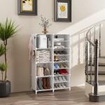 AWTATOS 8 Cube Closet Organizer - White Shelving