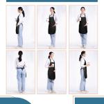 Adjustable Cotton Chef Aprons with Bandanas, 2 Pack