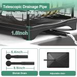 Large Dish Drying Rack with Utensil Holder