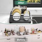 Large Dish Drying Rack with Utensil Holder