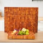 Shumaru Mahogany Cutting Board with Juice Groove