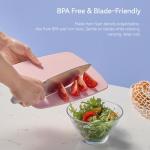 Carote Colorful Plastic Cutting Board Set of 3