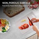 Eco-Friendly Wheat Straw Cutting Board with Juice Grooves