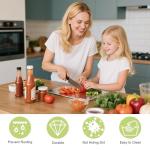 BLOCE Double-Sided Titanium Cutting Board for Kitchen