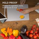 Eco-Friendly Wheat Straw Cutting Board with Juice Grooves