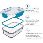 9-Pack Glass Storage Containers with Airtight Lids