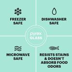 Pyrex Simply Store Glass Food Storage Container 11 Cup