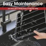 Expandable Silverware Organizer for Kitchen Drawers, Black