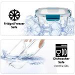 9-Pack Glass Storage Containers with Airtight Lids