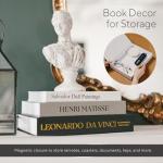 Set of 3 Decorative Faux Books for Home Decor