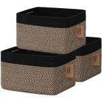Comfy-Homi 3-Pack Cotton Rope Storage Baskets