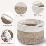Maxuni 3-Pack Small Woven Storage Baskets