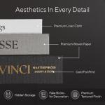 Set of 3 Decorative Faux Books for Home Decor