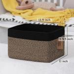 Comfy-Homi 3-Pack Cotton Rope Storage Baskets
