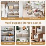 Maxuni 3-Pack Small Woven Storage Baskets