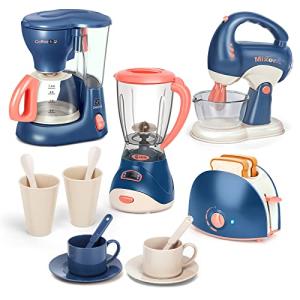 Yalujumb Kids Pretend Play Kitchen Appliances Set