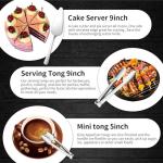 12-Piece Serving Set with Spoons, Forks, and Tongs