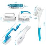 6 Pack Deep Cleaning Brush Set for Home