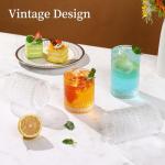 Moretoes Hobnail Glasses Set - 12 Pieces