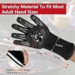 Heat Resistant BBQ Gloves for Grilling and Cooking
