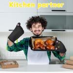 Cute Cat Design Oven Mitts and Pot Holders