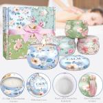 BlissfulOasis 4 Pack Scented Candles Set