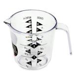 Clear 2-Cup Plastic Measuring Cup by Chef Craft